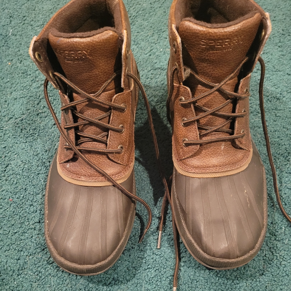 Men's 10.5 Sperry boots